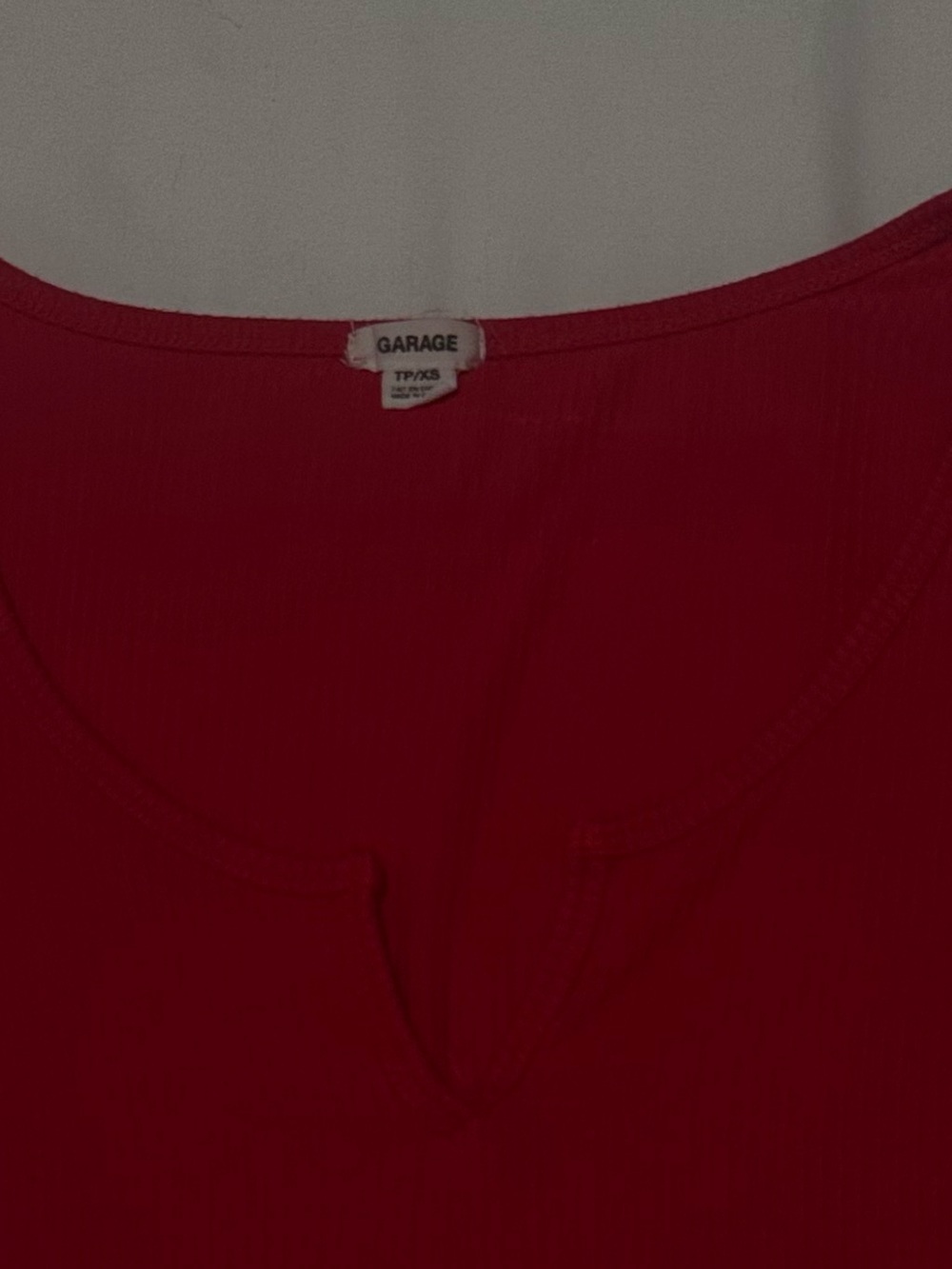 Garage Women's Deep Red Long Sleeve